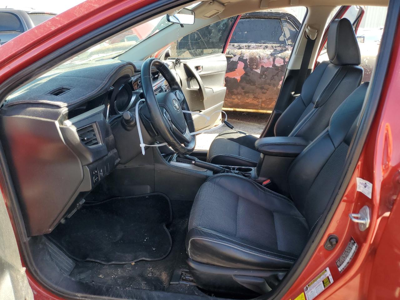 2015 Toyota Corolla VIN 5YFBURHEXFP326842 Copart auction photo, front end damage thumbnail 7