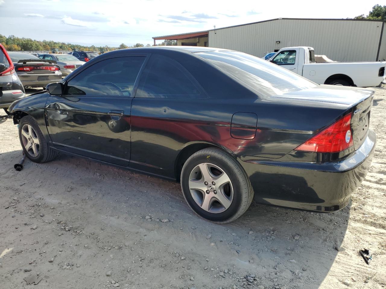 2004 Honda Civic VIN 1HGEM22044L013021 Copart auction photo, front end damage thumbnail 2