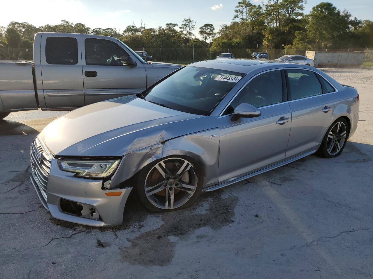 2018 Audi A4 VIN WAUENAF41JA125508