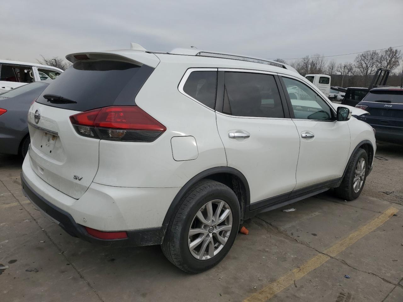 2019 Nissan Rogue VIN KNMAT2MT1KP553486 Copart auction photo, front end damage thumbnail 3