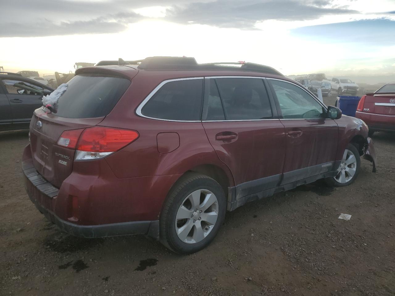 2012 Subaru Outback VIN 4S4BRBFC1C3229958 Copart auction photo, all over damage thumbnail 3