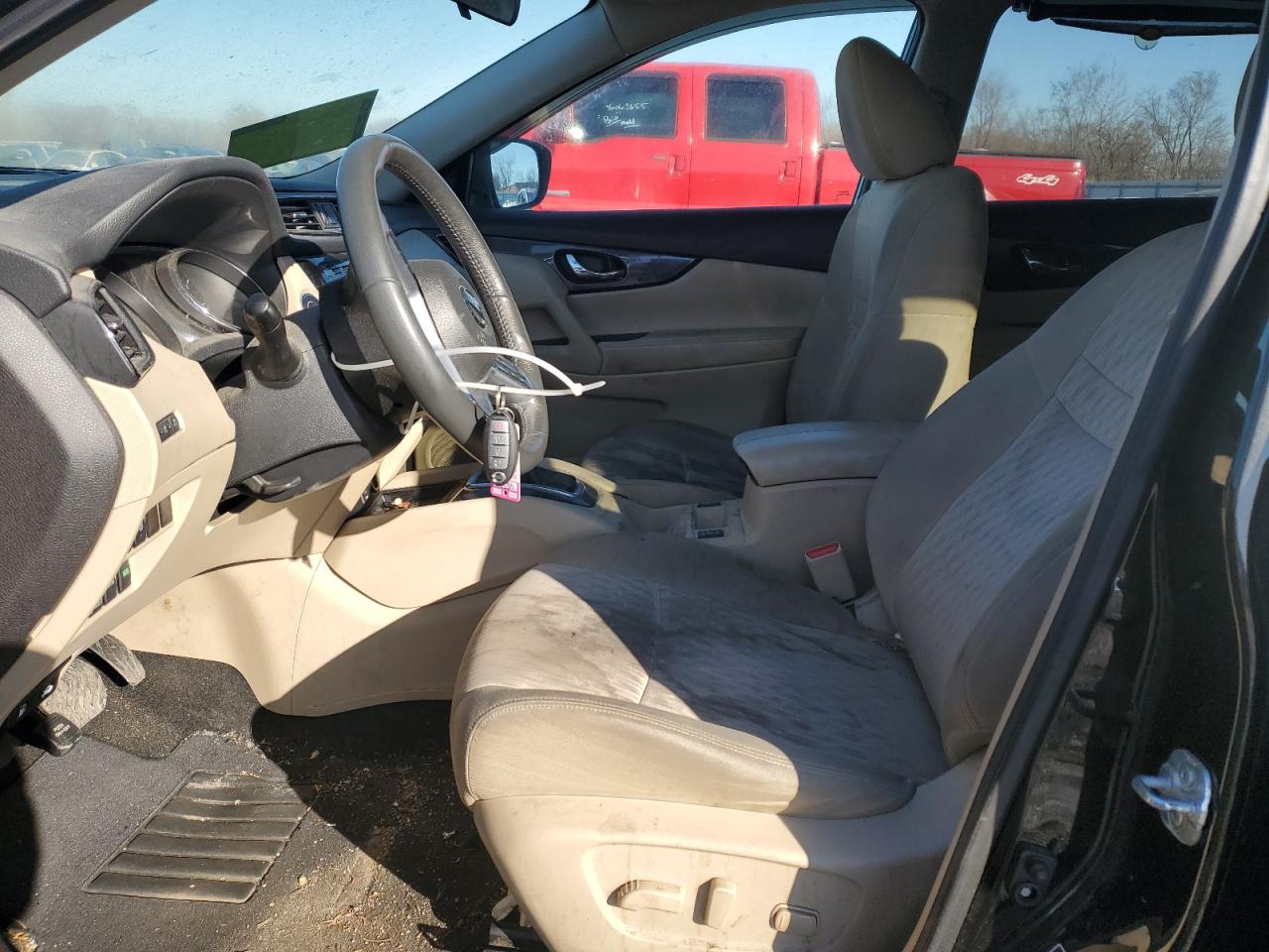 2017 Nissan Rogue VIN 5N1AT2MV5HC783786 Copart auction photo, all over damage thumbnail 7