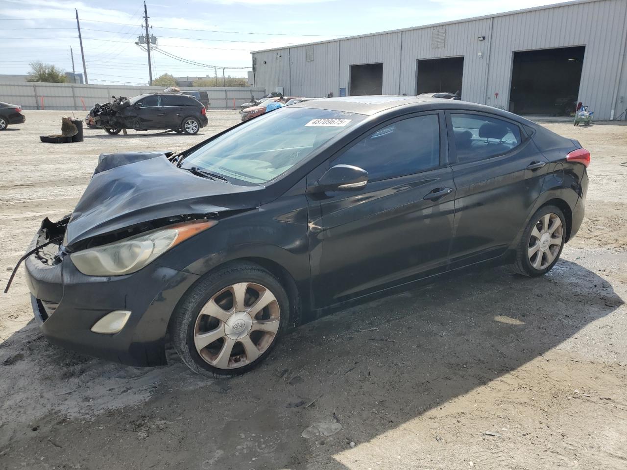 2011 Hyundai Elantra VIN KMHDH4AEXBU151494