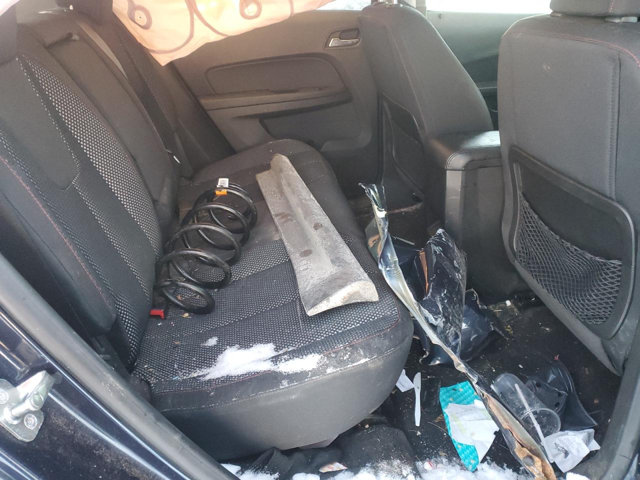 2016 Chevrolet Equinox VIN 2GNALCEK9G1112583 Copart auction photo, front end / undercarriage damage thumbnail 11