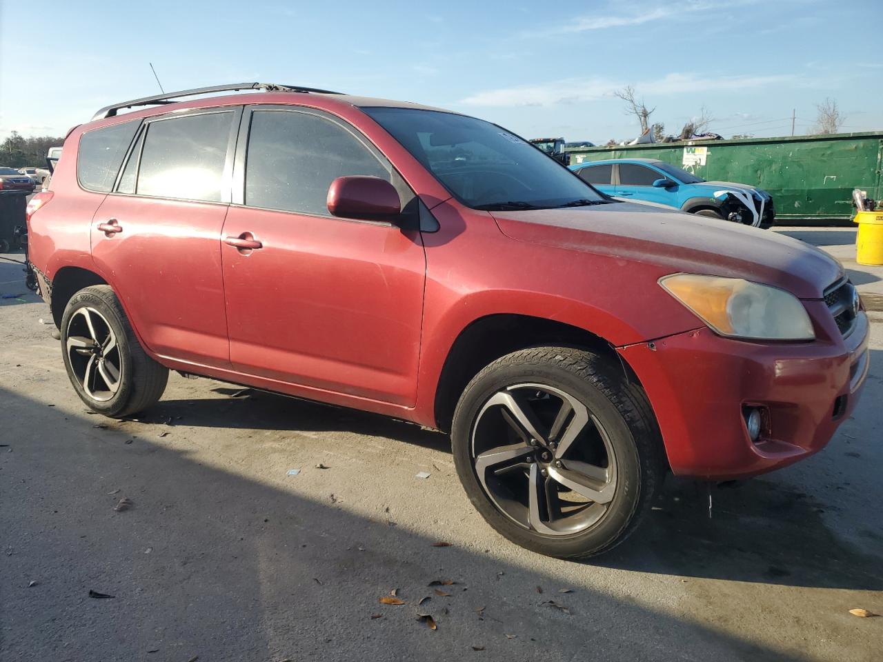2010 Toyota RAV 4 VIN 2T3BF4DV2AW037438 Copart auction photo, rear end / front end damage thumbnail 4