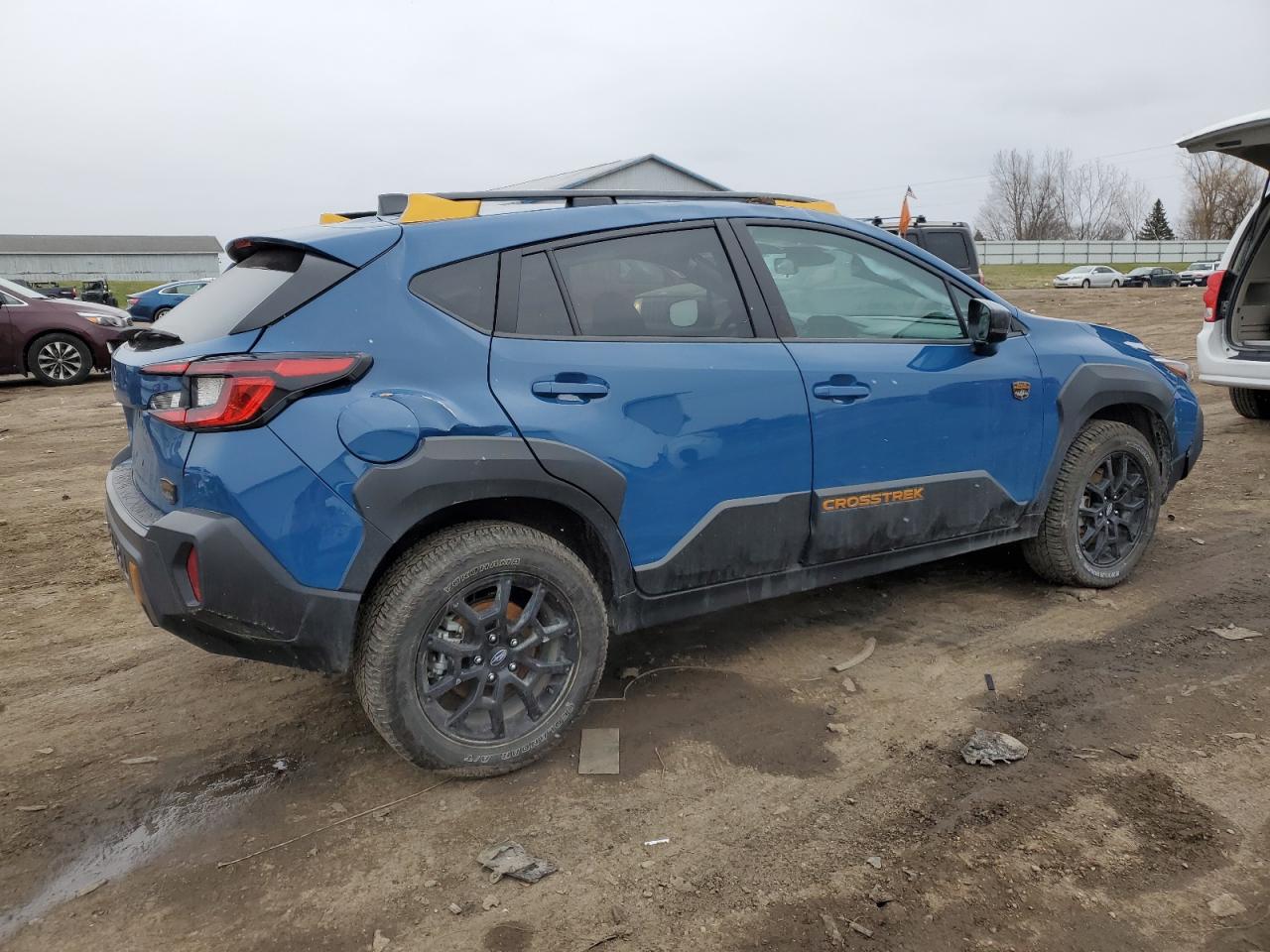 2024 Subaru XV VIN 4S4GUHU68R3776089 Copart auction photo, all over damage thumbnail 3