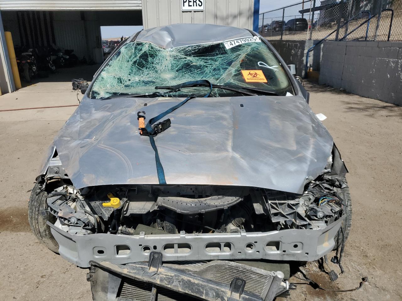 2015 Ford Focus VIN 1FADP3K24FL248858 Copart auction photo, rollover damage thumbnail 5
