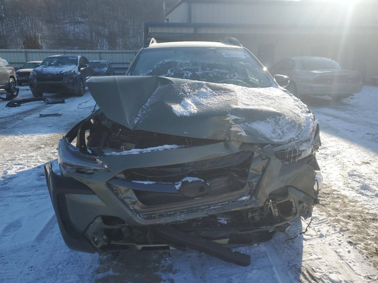 2025 Subaru Outback VIN 4S4BTADC6S3179197 Copart auction photo, front end damage thumbnail 5