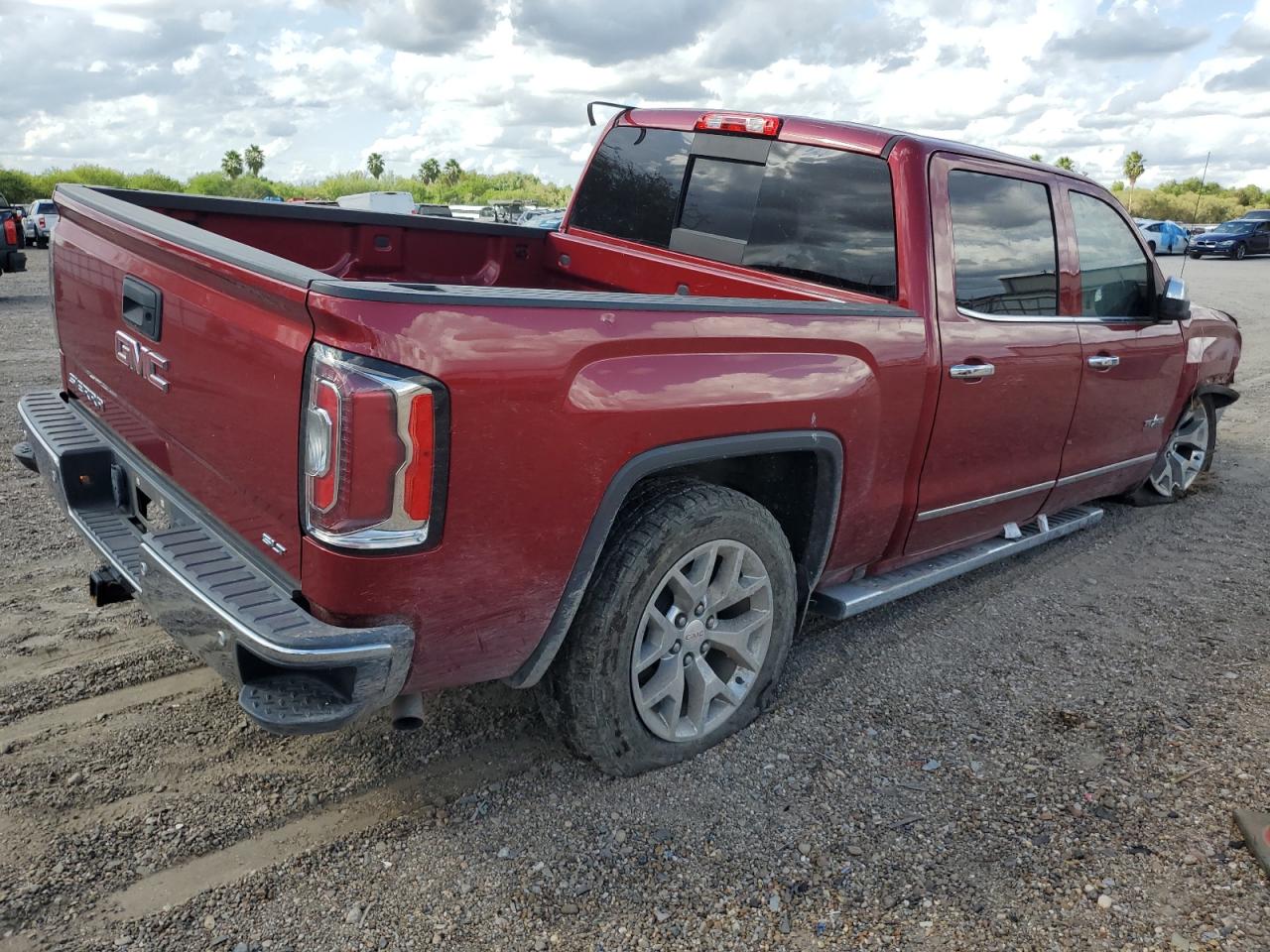 2018 GMC Sierra VIN 3GTP1NEC1JG605413 Copart auction photo, rollover / undercarriage damage thumbnail 3