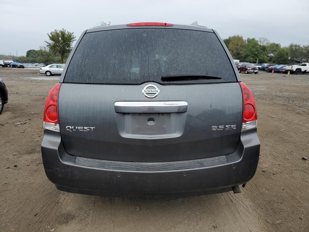 2007 Nissan Quest VIN 5N1BV28U27N137298 Copart auction photo, side / minor dent/scratches damage thumbnail 6