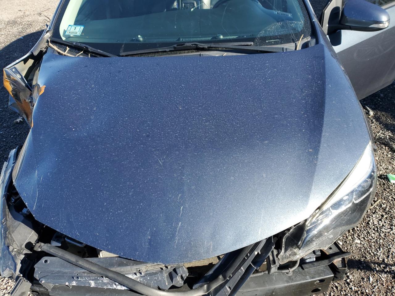 2019 Toyota Corolla VIN 2T1BURHE4KC176754 Copart auction photo, front end / side damage thumbnail 11
