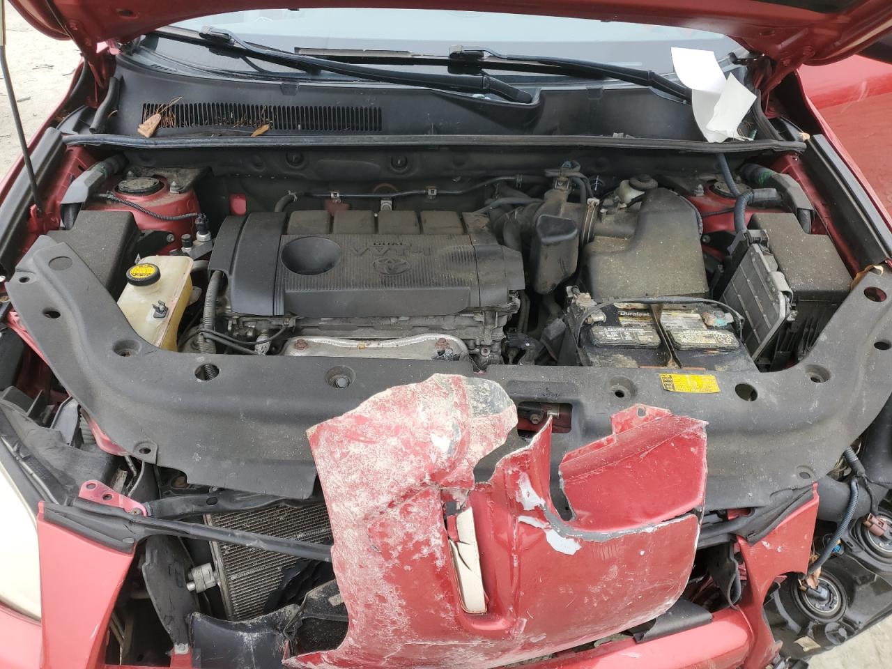 2012 Toyota RAV 4 VIN 2T3ZF4DV4CW157145 Copart auction photo, front end / rear end damage thumbnail 13