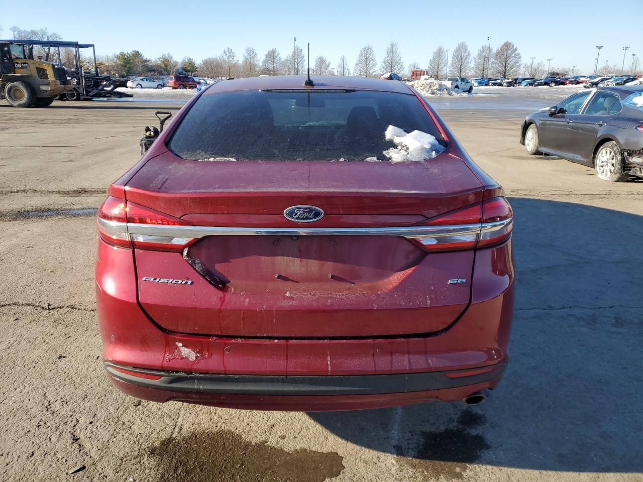 2017 Ford Fusion VIN 3FA6P0H71HR398098 Copart auction photo, front end damage thumbnail 6