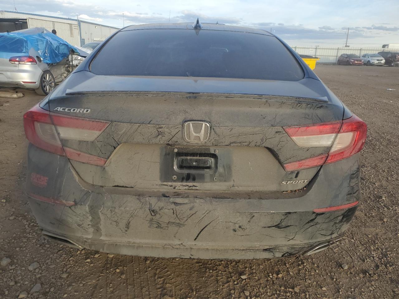 2020 Honda Accord VIN 1HGCV1F39LA145849 Copart auction photo, front end / all over damage thumbnail 6
