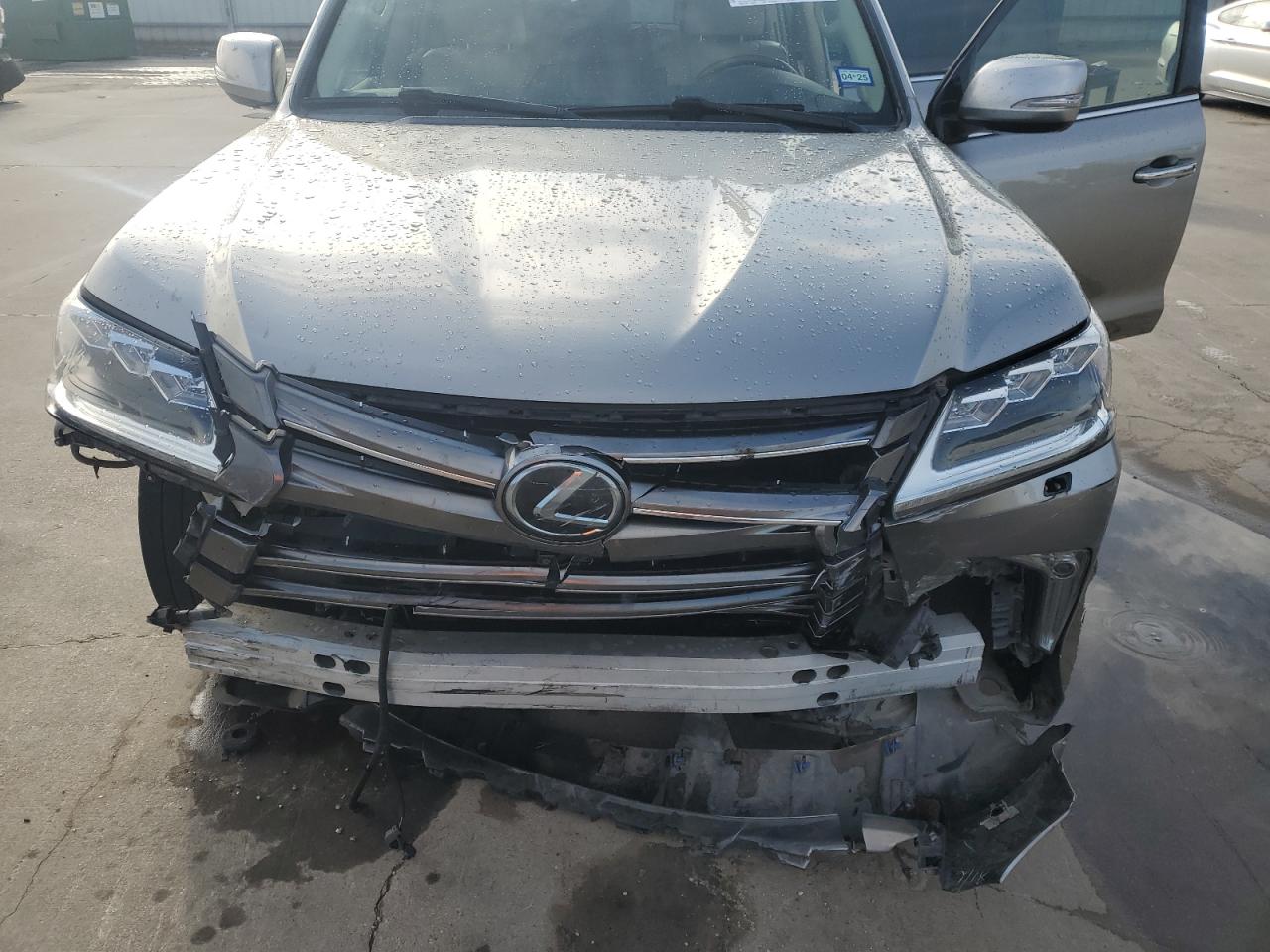 2016 Lexus LX VIN JTJHY7AX7G4203967 Copart auction photo, front end damage thumbnail 12