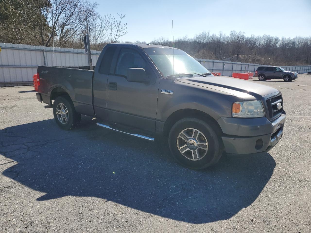 2008 Ford F-150 VIN 1FTRF12W48KD89285 Copart auction photo, rear end / front end damage thumbnail 4