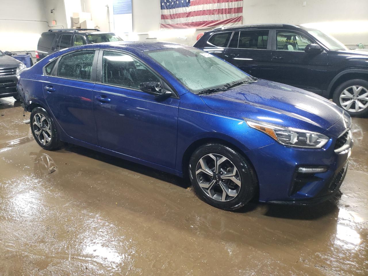 2020 KIA Forte VIN 3KPF24AD3LE214666 Copart auction photo, rear end / minor dent/scratches damage thumbnail 4