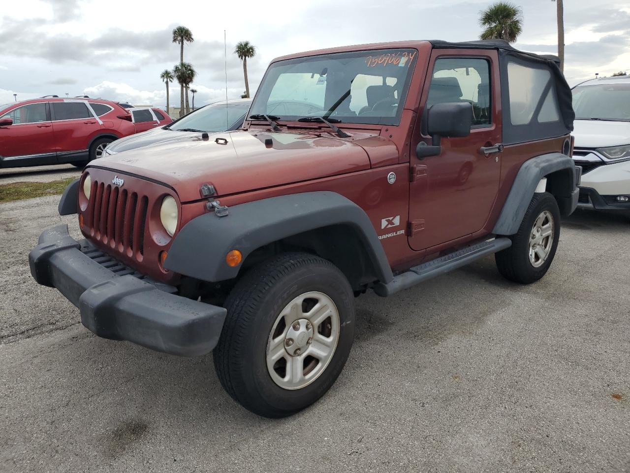 2008 Jeep Wrangler VIN 1J4FA24188L588529