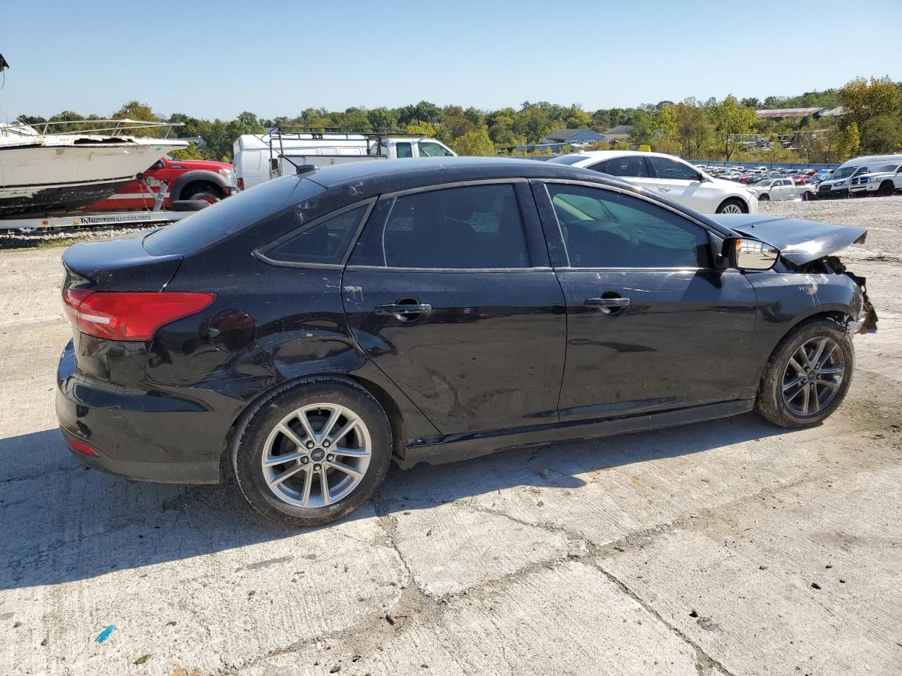 2016 Ford Focus VIN 1FADP3F21GL219328 Copart auction photo, front end damage thumbnail 3