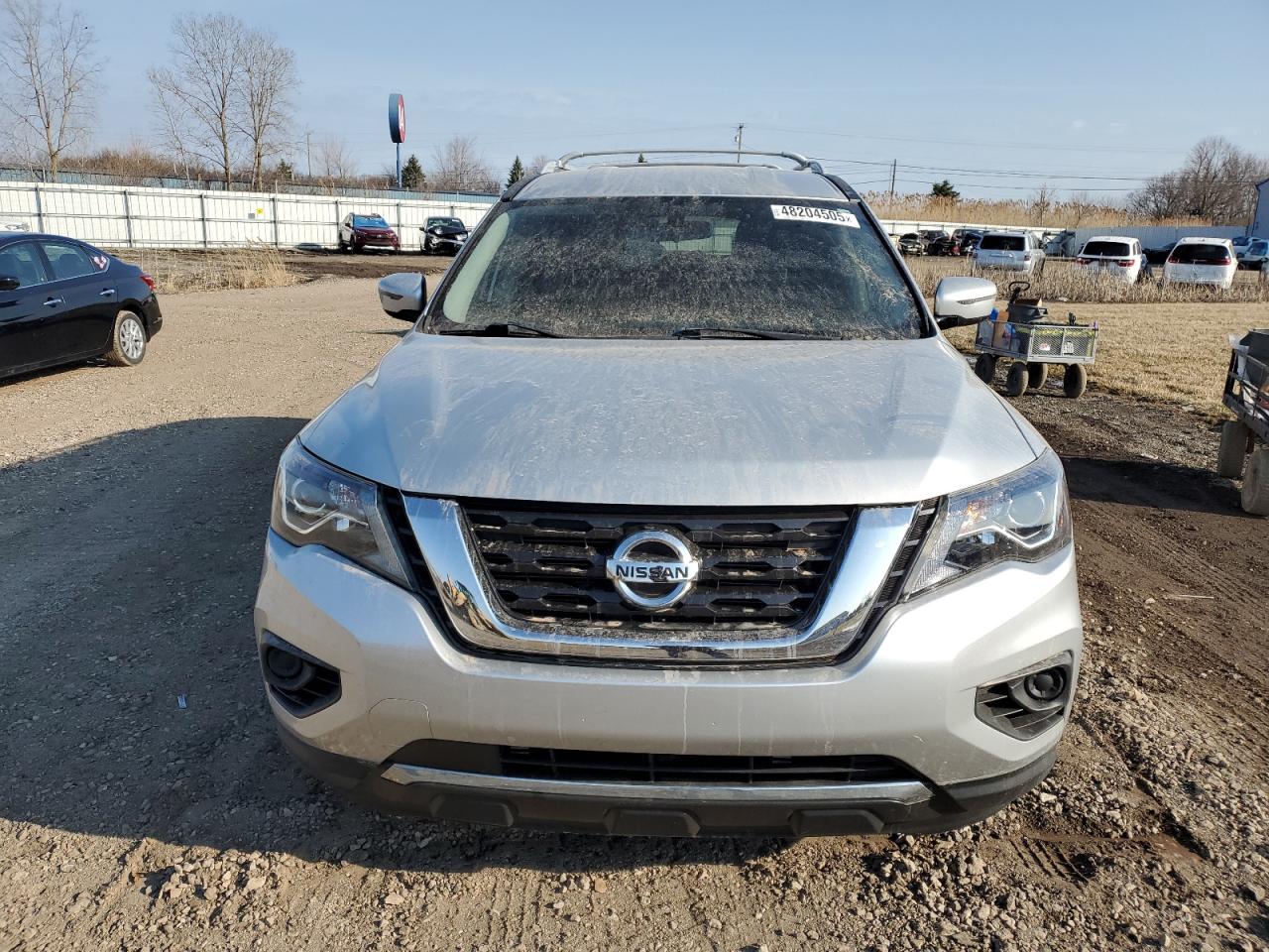 2019 Nissan Pathfinder VIN 5N1DR2MM0KC605035 Copart auction photo, mechanical damage thumbnail 5