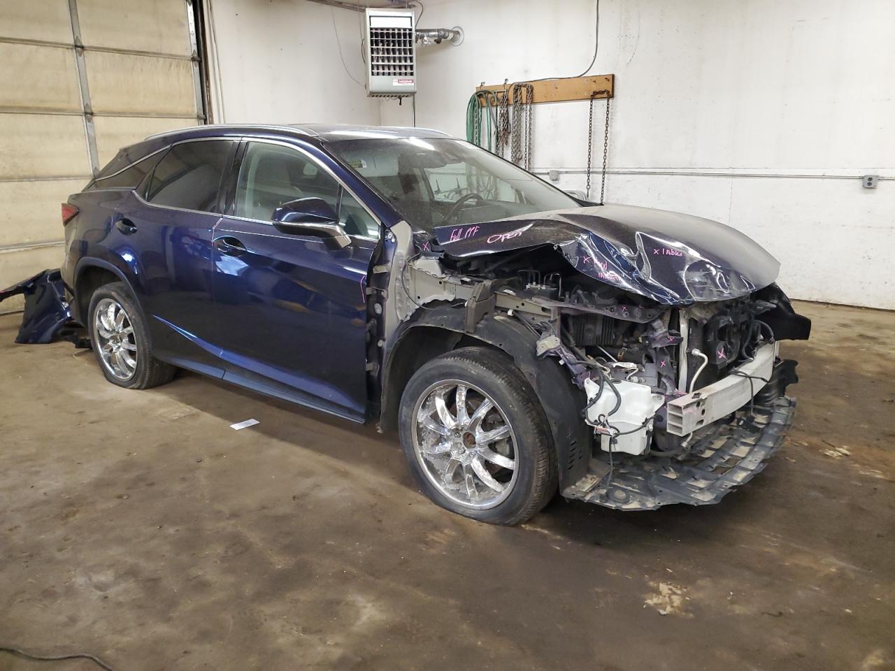2017 Lexus RX VIN 2T2BZMCA9HC124646 Copart auction photo, front end damage thumbnail 4