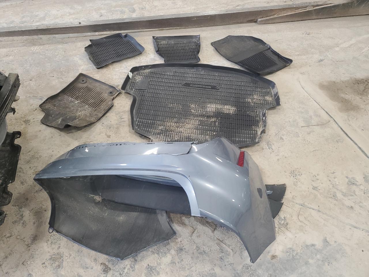 2022 Toyota Corolla VIN 5YFEPMAE1NP379624 Copart auction photo, rear end / side damage thumbnail 12