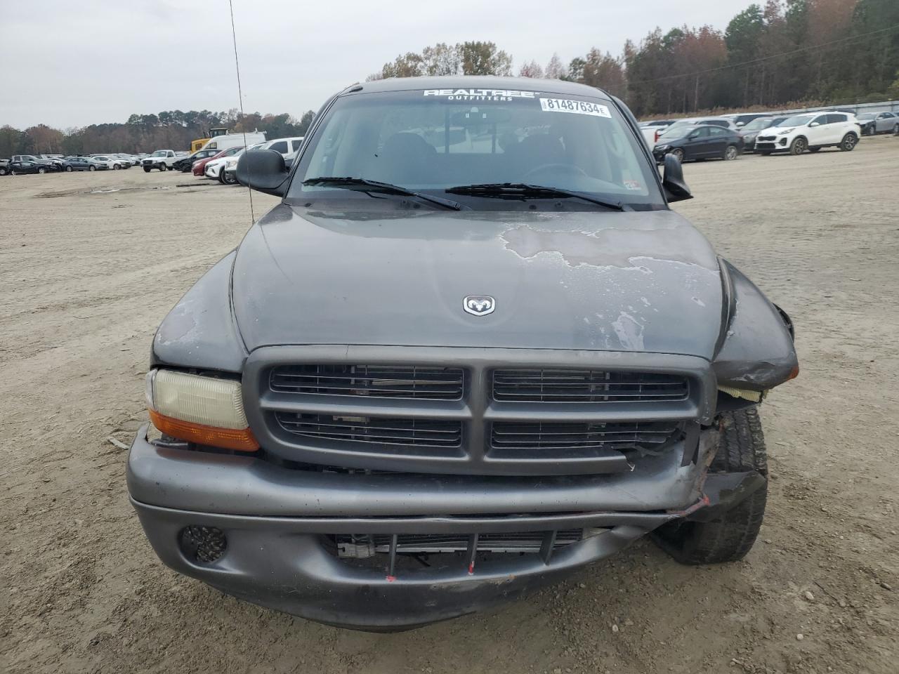 2004 Dodge Dakota VIN 1D7HG48N54S721985 Copart auction photo, front end / minor dent/scratches damage thumbnail 5