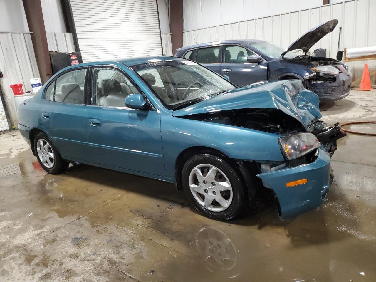 2006 Hyundai Elantra VIN KMHDN46D36U303467 Copart auction photo, front end damage thumbnail 4