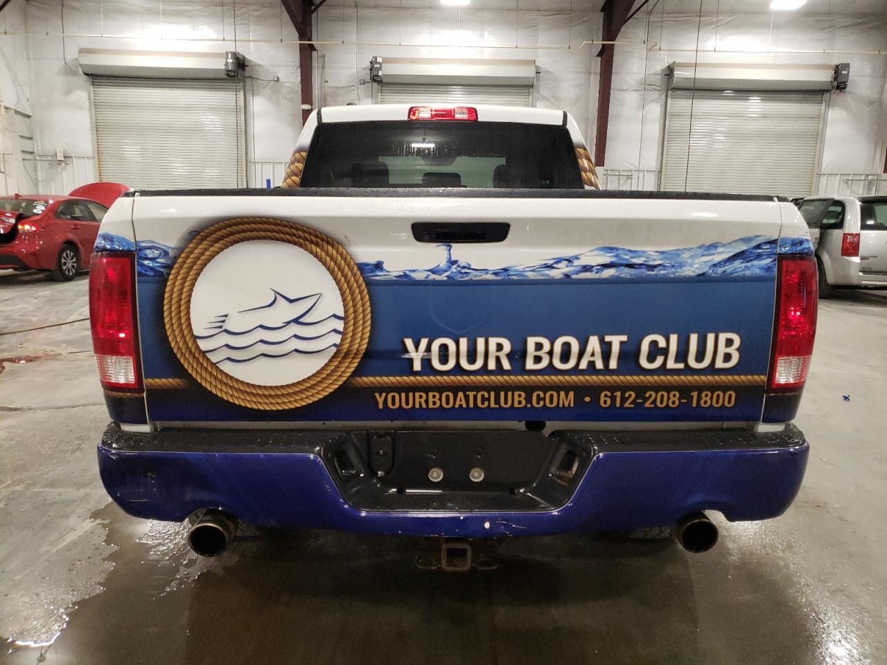 2019 RAM 1500 VIN 1C6RR7FT7KS661062 Copart auction photo, front end / rear end damage thumbnail 6