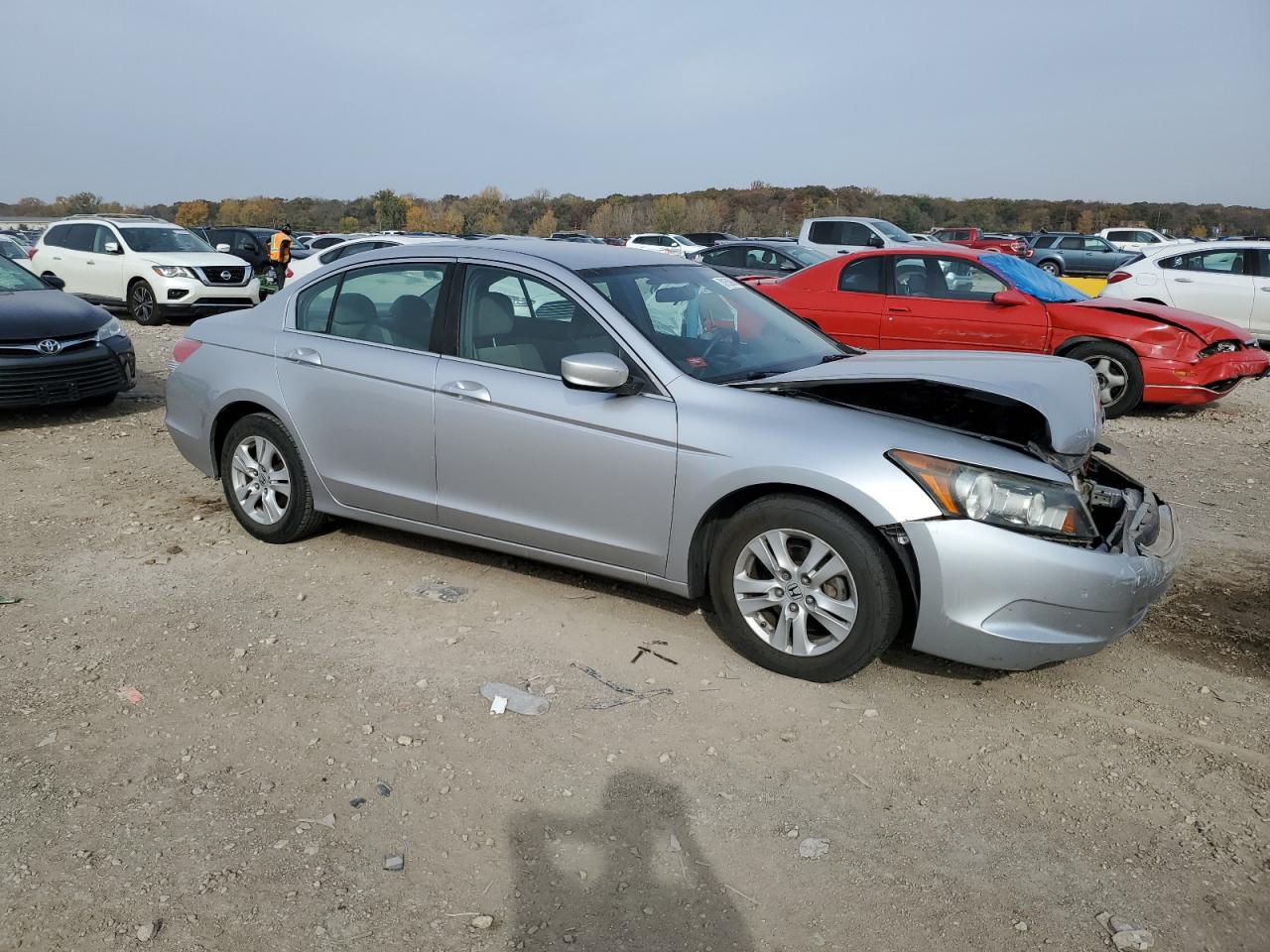 2009 Honda Accord VIN 1HGCP26499A129782 Copart auction photo, front end damage thumbnail 4