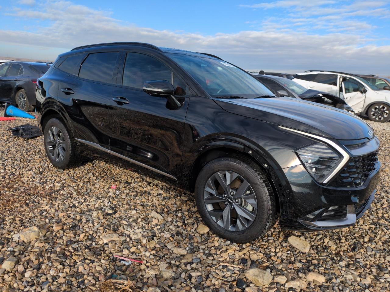 2023 KIA Sportage VIN KNDPXCAG4P7047699 Copart auction photo, front end damage thumbnail 4