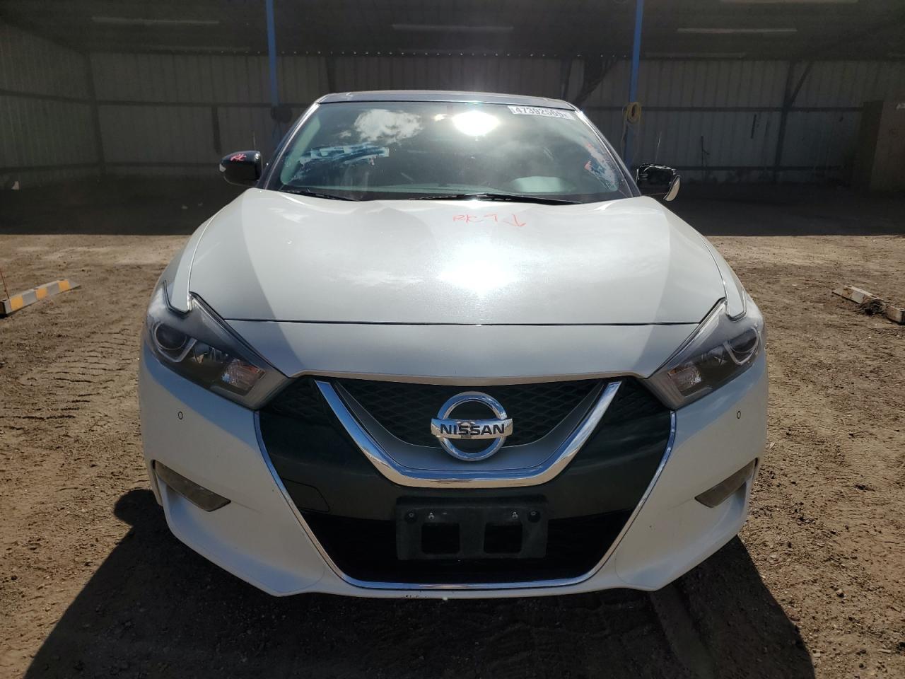 2017 Nissan Maxima VIN 1N4AA6AP6HC425447 Copart auction photo, side / rear end damage thumbnail 5