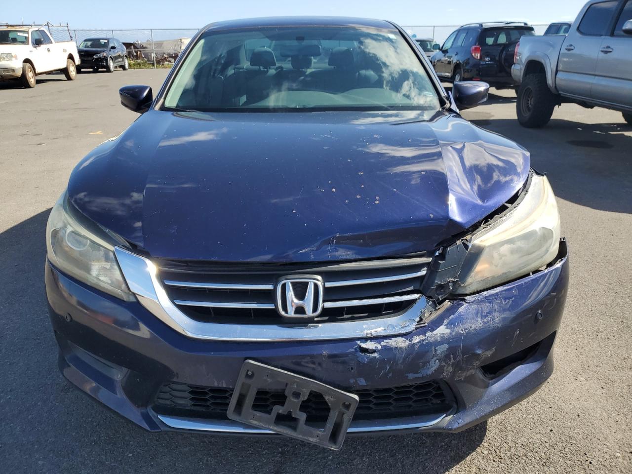 2014 Honda Accord VIN 1HGCR2F36EA061839 Copart auction photo, front end damage thumbnail 5