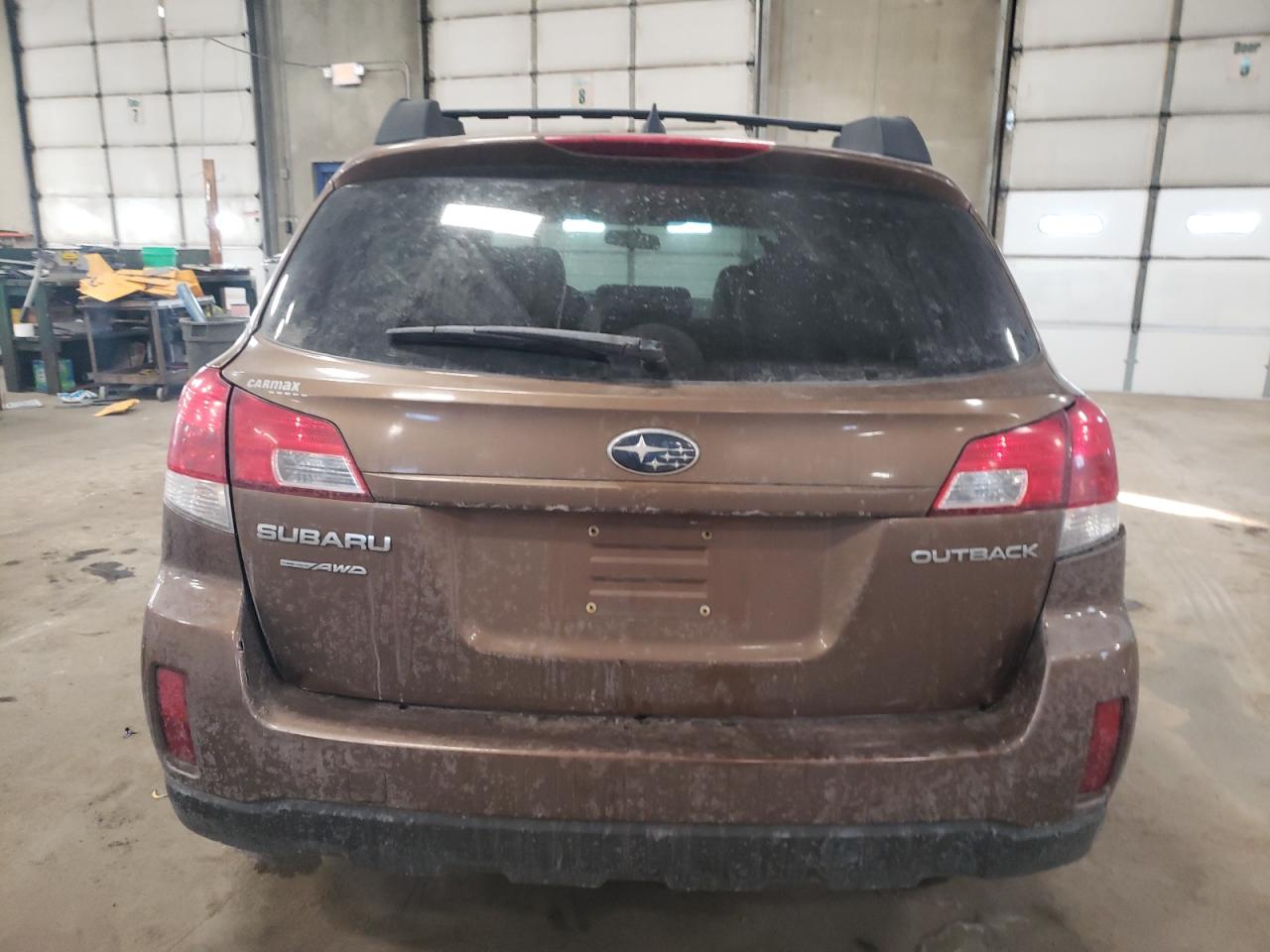 2011 Subaru Outback VIN 4S4BRCJC9B3431247 Copart auction photo, side / rear end damage thumbnail 6