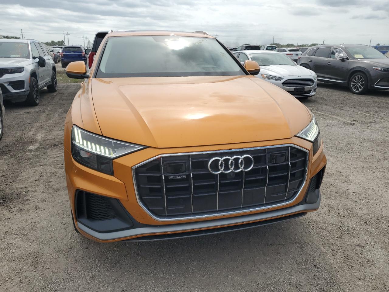 2020 Audi Q8 VIN WA1FVAF14LD022432 Copart auction photo, water/flood damage thumbnail 5
