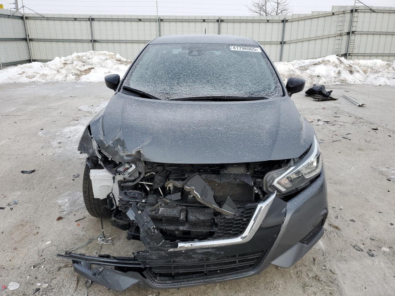 2021 Nissan Versa VIN 3N1CN8DV5ML917224 Copart auction photo, front end damage thumbnail 5