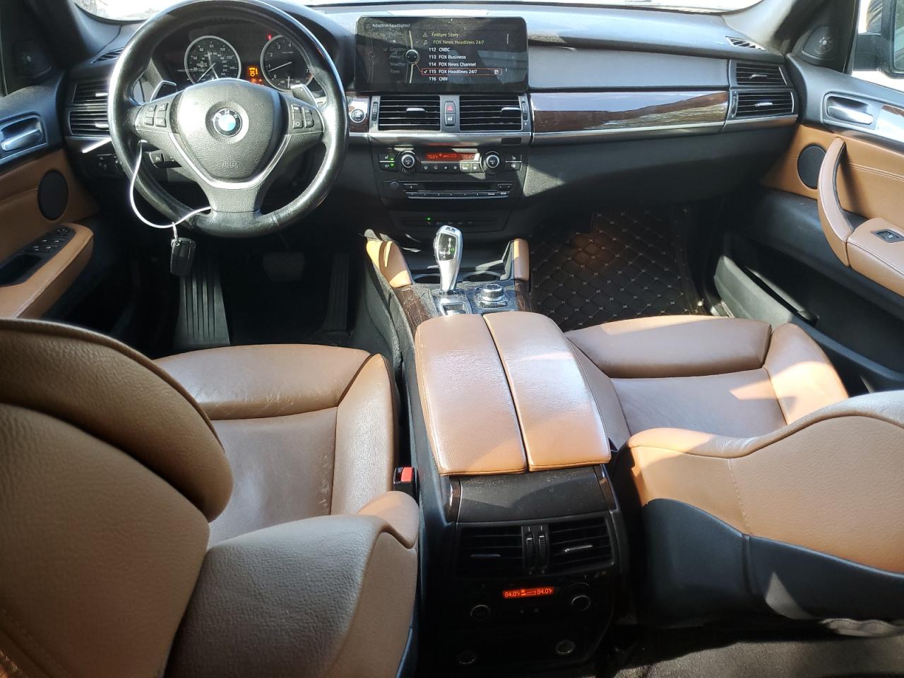 2012 BMW X6 VIN 5UXFG2C56CL781052 Copart auction photo, front end damage thumbnail 8