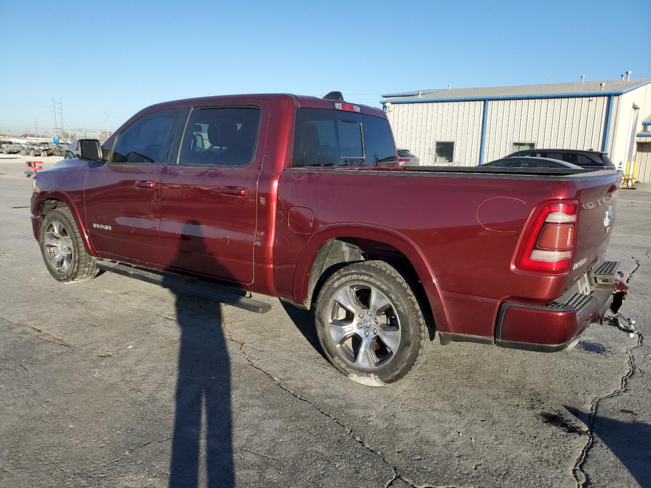2019 RAM 1500 VIN 1C6RREJT8KN685297 Copart auction photo, all over damage thumbnail 2