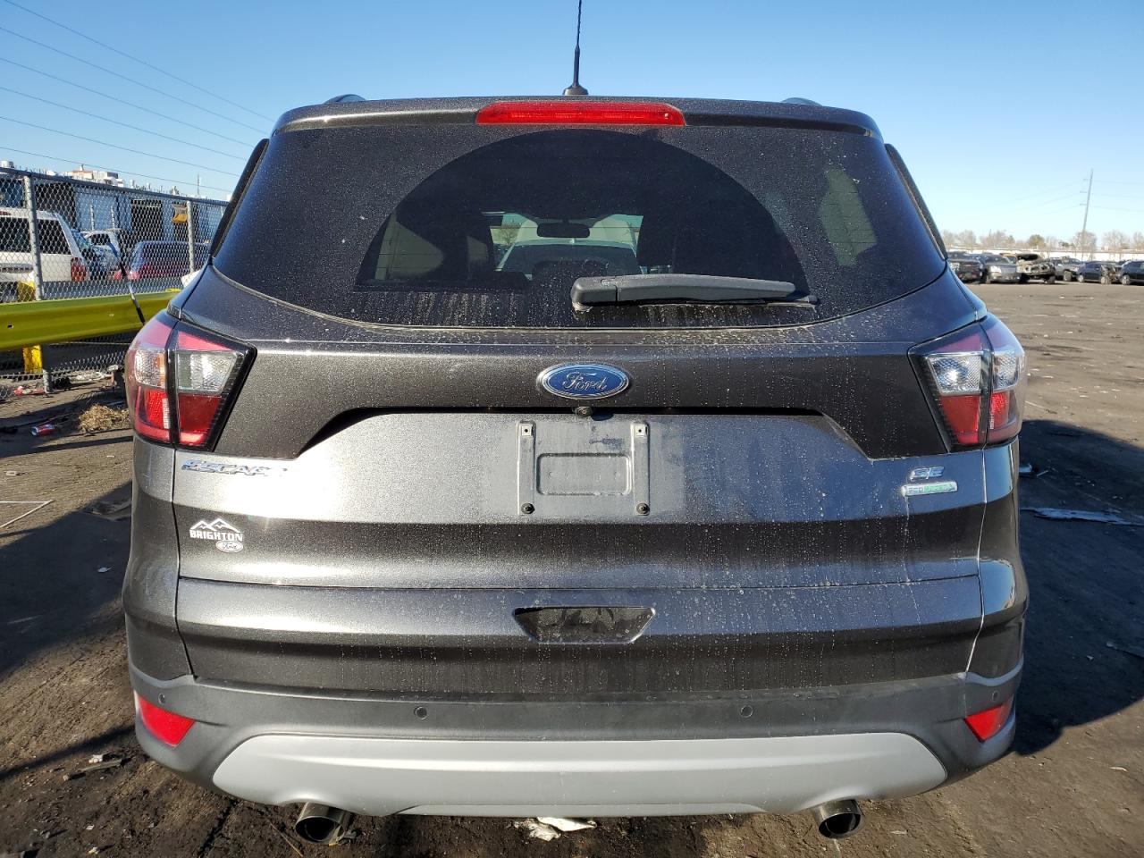 2017 Ford Escape VIN 1FMCU0G90HUD96436 Copart auction photo, front end damage thumbnail 6