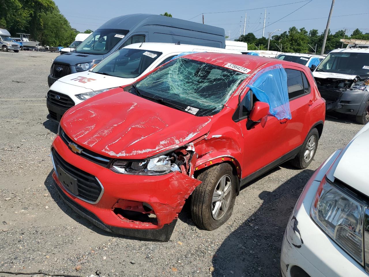 2020 Chevrolet Trax VIN KL7CJKSB3LB329107