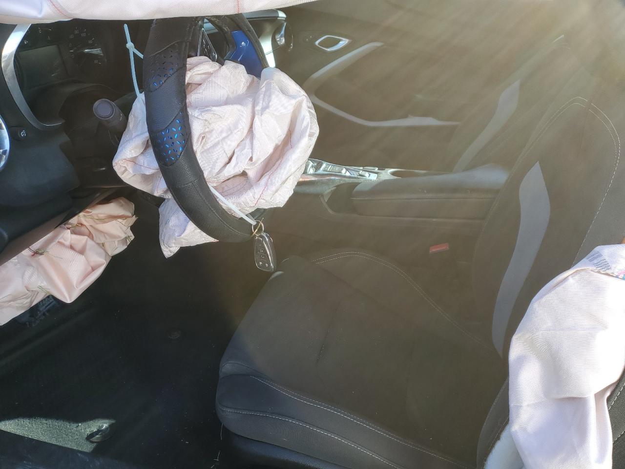 2018 Chevrolet Camaro VIN 1G1FB1RX3J0148647 Copart auction photo, front end / side damage thumbnail 7