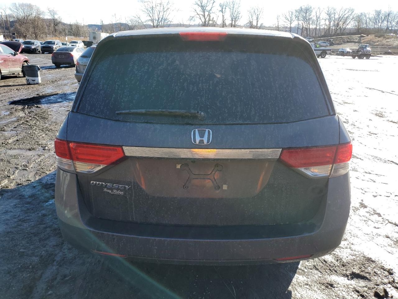 2015 Honda Odyssey VIN 5FNRL5H49FB050635 Copart auction photo, side / minor dent/scratches damage thumbnail 6