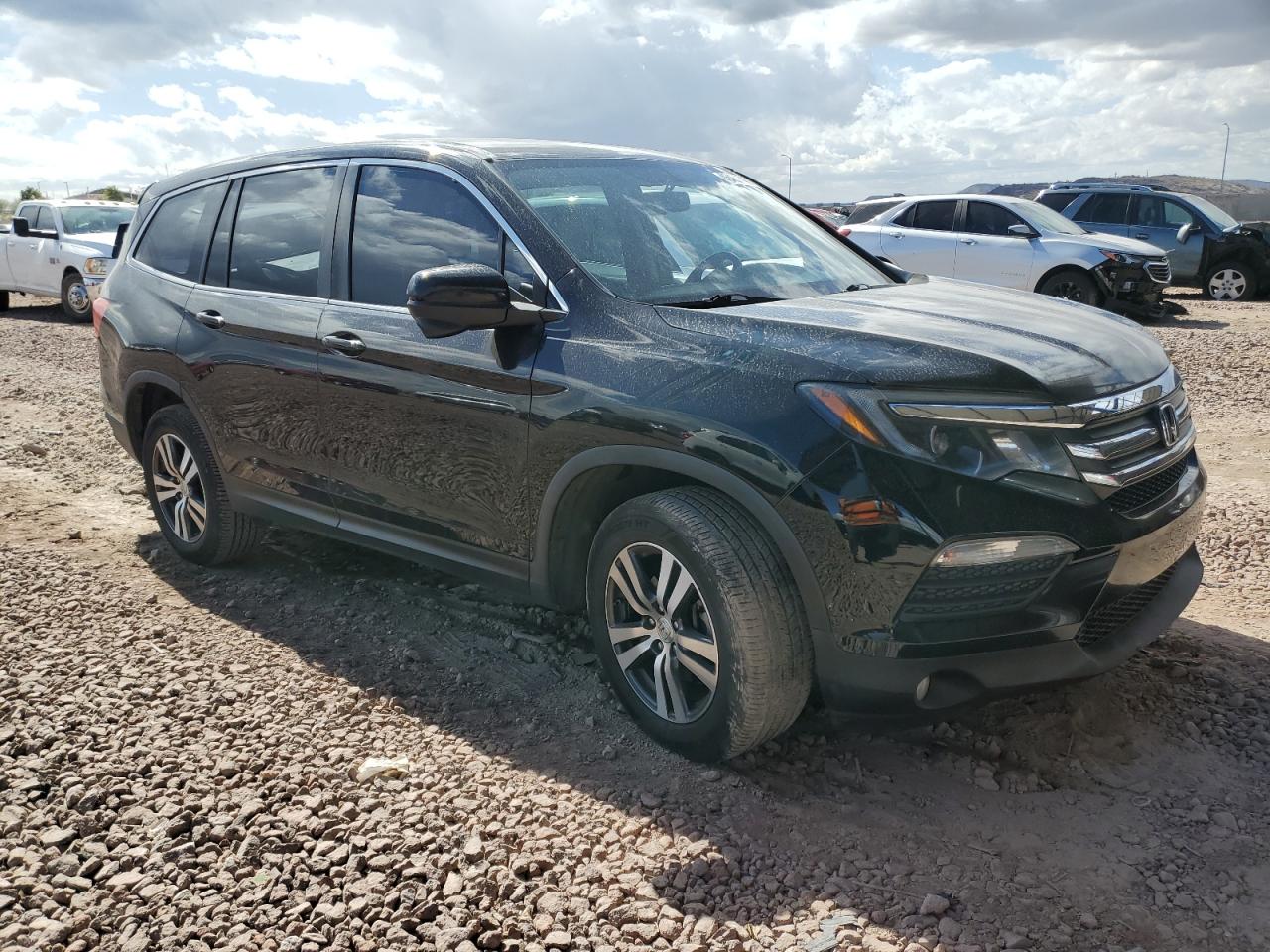 2016 Honda Pilot VIN 5FNYF6H57GB013103 Copart auction photo, rear end damage thumbnail 4