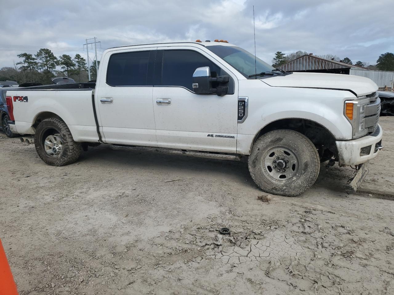 2018 Ford F250 VIN 1FT7W2BTXJEC17124 Copart auction photo, undercarriage damage thumbnail 4
