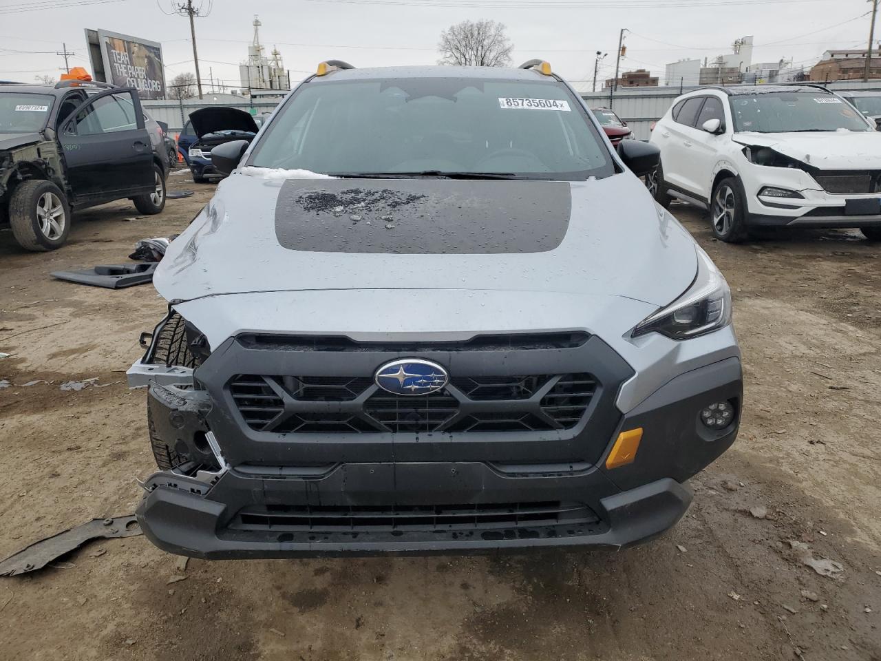 2024 Subaru XV VIN 4S4GUHT63R3734723 Copart auction photo, all over damage thumbnail 5