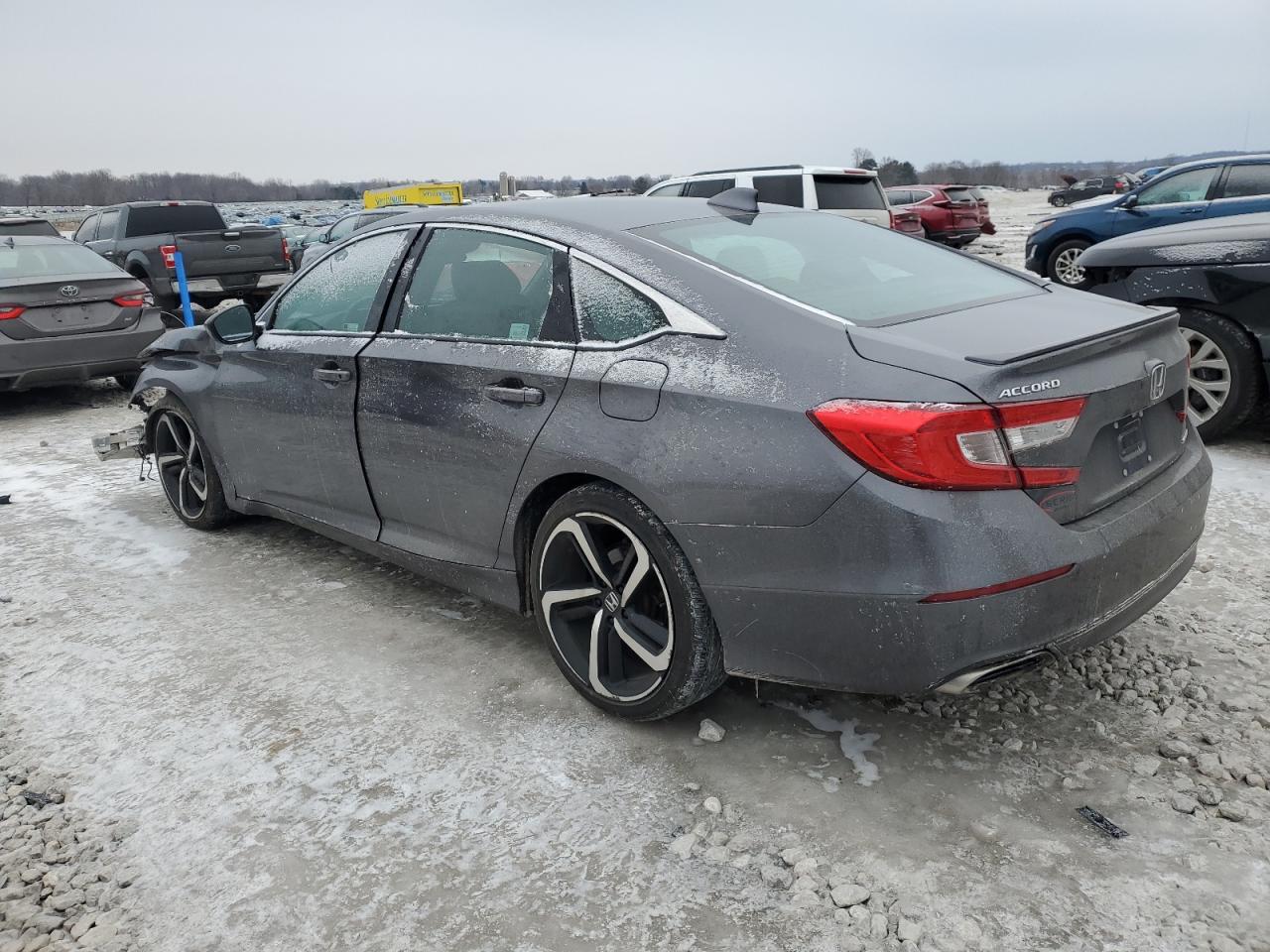 2018 Honda Accord VIN 1HGCV1F33JA166130 Copart auction photo, front end damage thumbnail 2