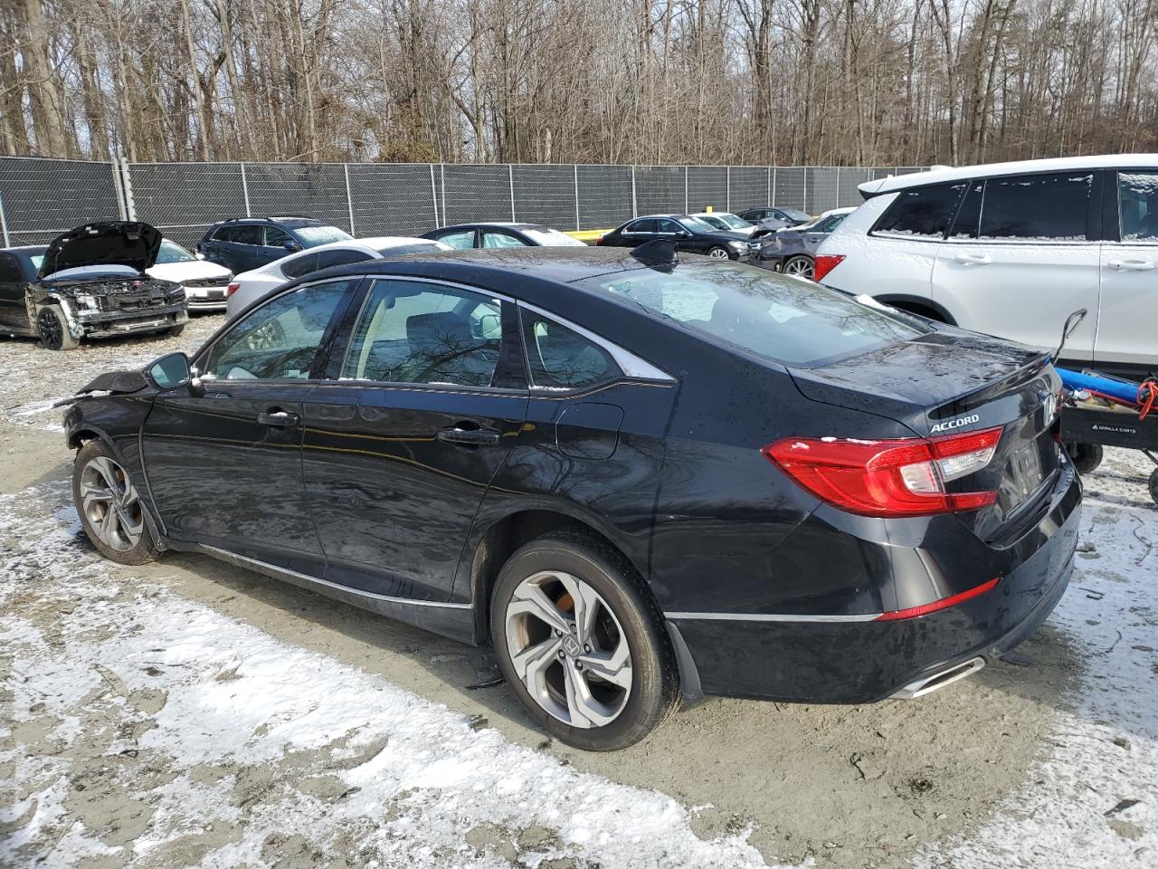 2018 Honda Accord VIN 1HGCV2F54JA014509 Copart auction photo, front end / undercarriage damage thumbnail 2