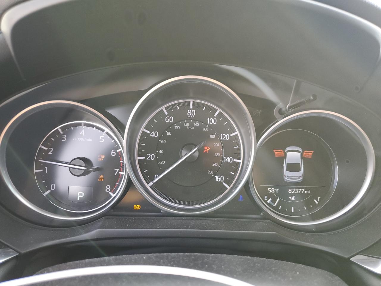 2021 Mazda 6 VIN JM1GL1WY6M1618139 Copart auction photo, side damage thumbnail 9
