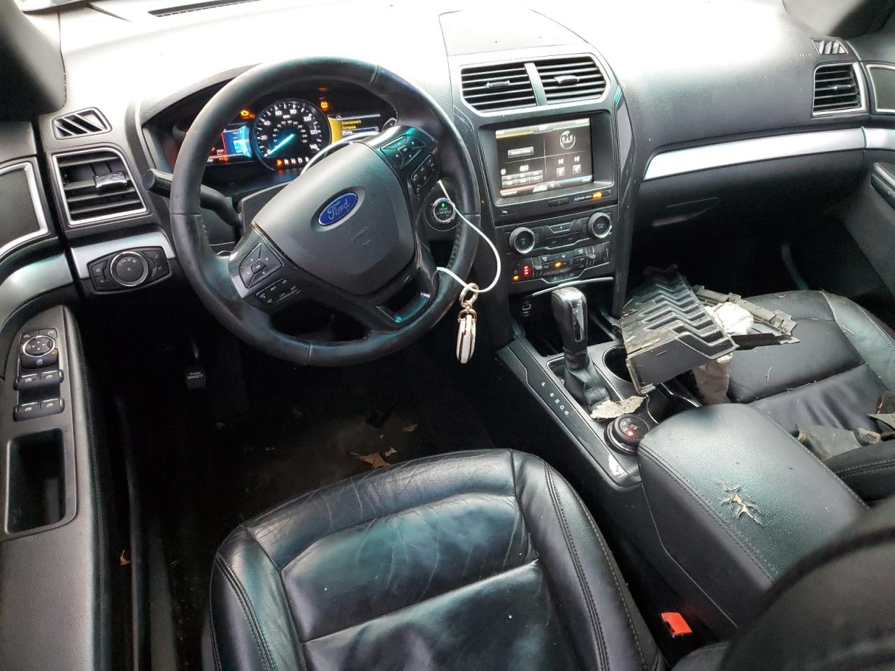 2016 Ford Explorer VIN 1FM5K8D85GGA88572 Copart auction photo, front end / rear end damage thumbnail 8