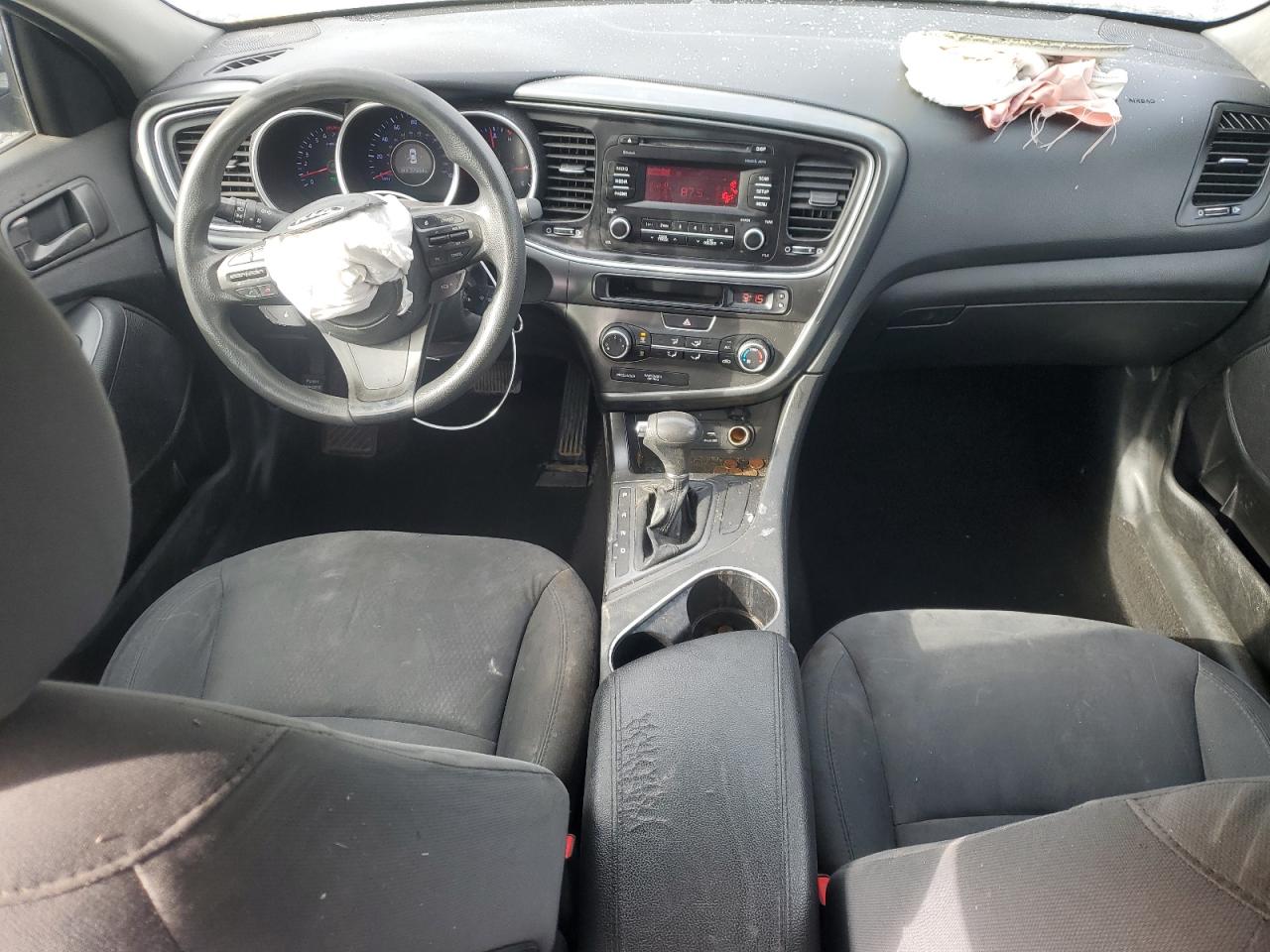 2015 KIA Optima VIN 5XXGM4A76FG484091 Copart auction photo, front end damage thumbnail 8